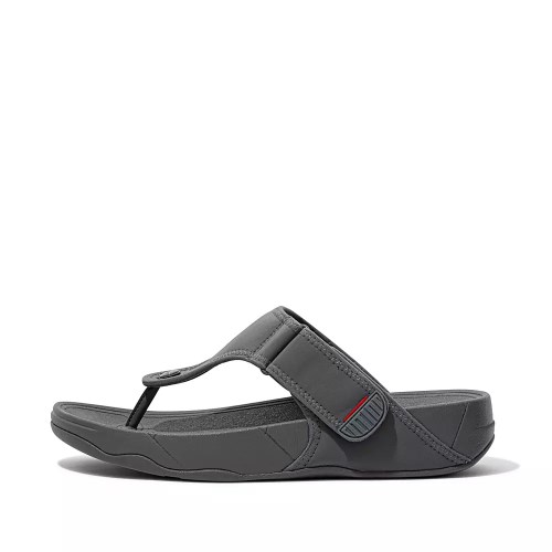 Fitflop TRAKK II Vann-Resistant Tå-Post Sandaler Herre Grå | 368092-L