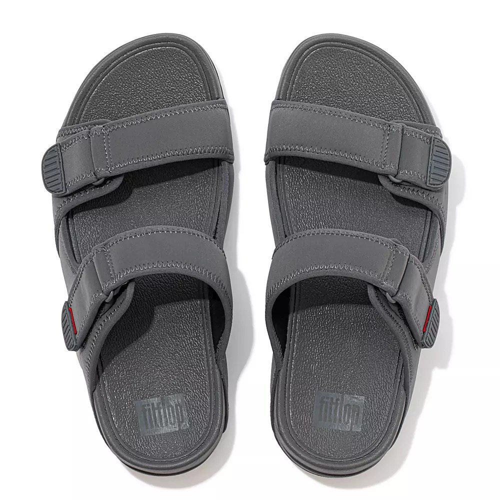 Fitflop GOGH MOC Vann-Resistant Badesandaler Herre Grå | 139804-N