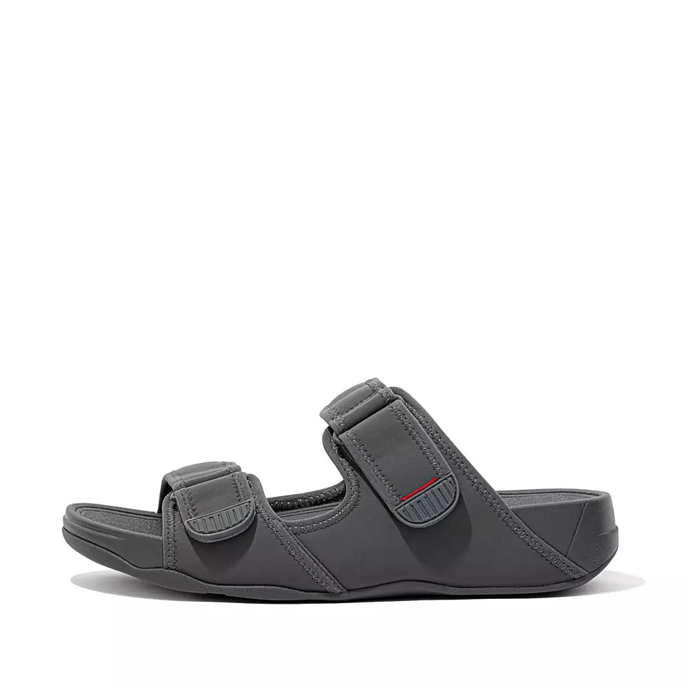 Fitflop GOGH MOC Vann-Resistant Badesandaler Herre Grå | 139804-N