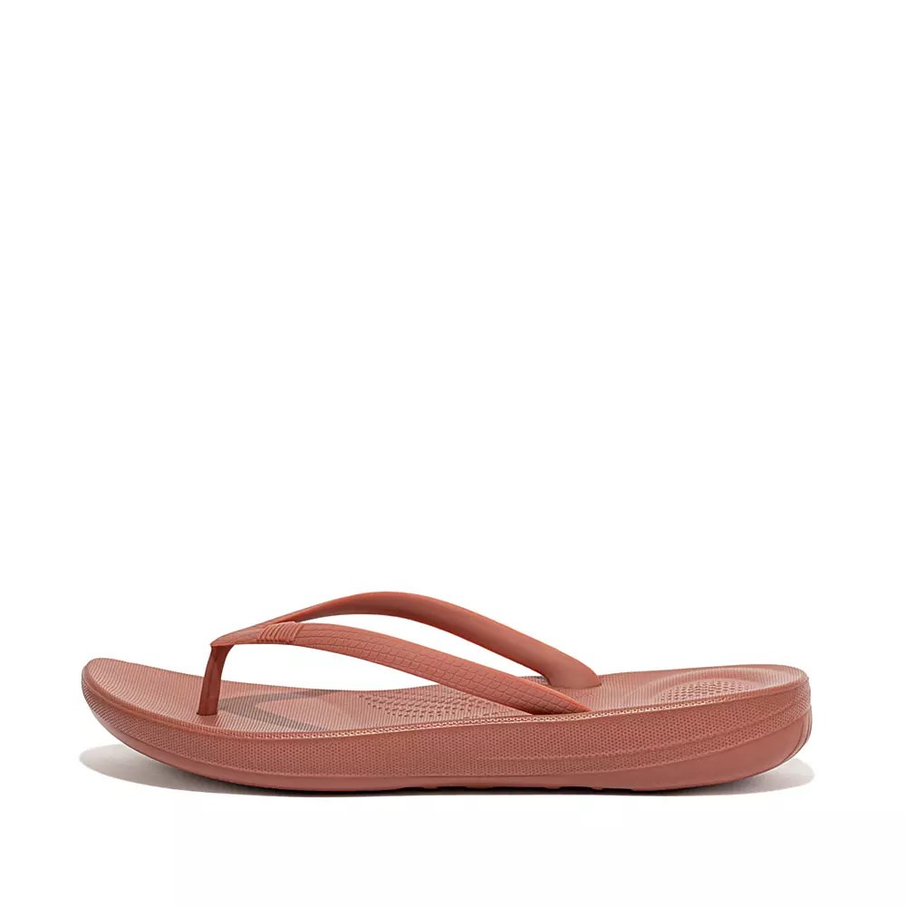 Fitflop IQUSHION Ergonomic Flip Flops Dame Rosa | 348205-F