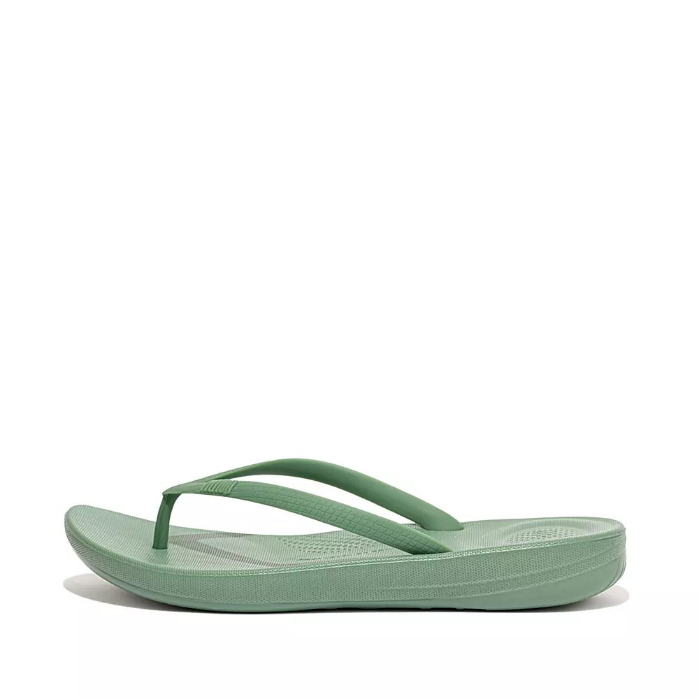 Fitflop IQUSHION Ergonomic Flip Flops Dame Mint | 456182-X