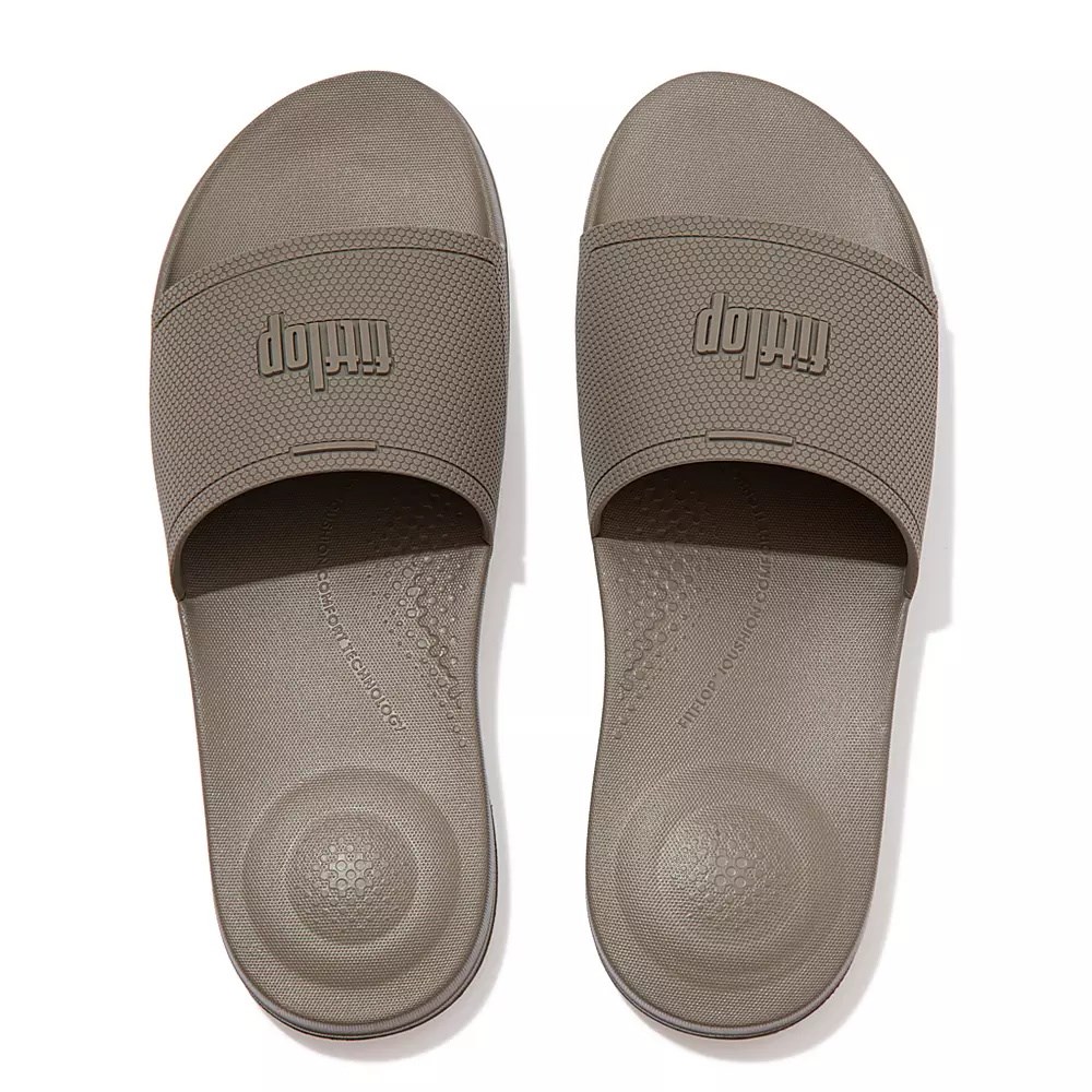 Fitflop IQUSHION Pool Badesandaler Herre Grå | 467325-T