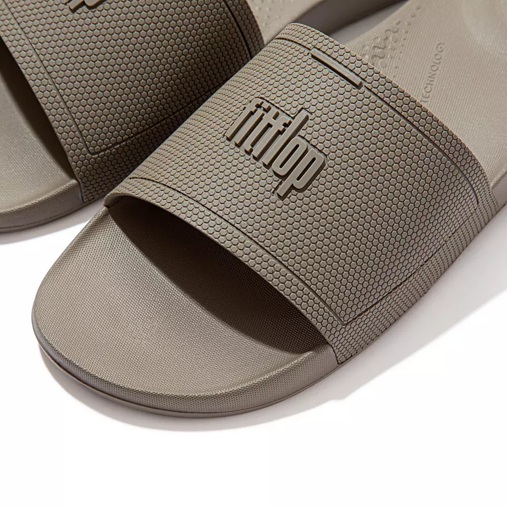 Fitflop IQUSHION Pool Badesandaler Herre Grå | 467325-T