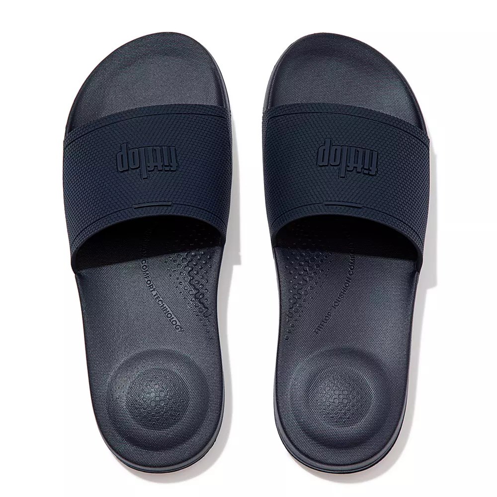 Fitflop IQUSHION Pool Badesandaler Herre Marineblå | 730182-X