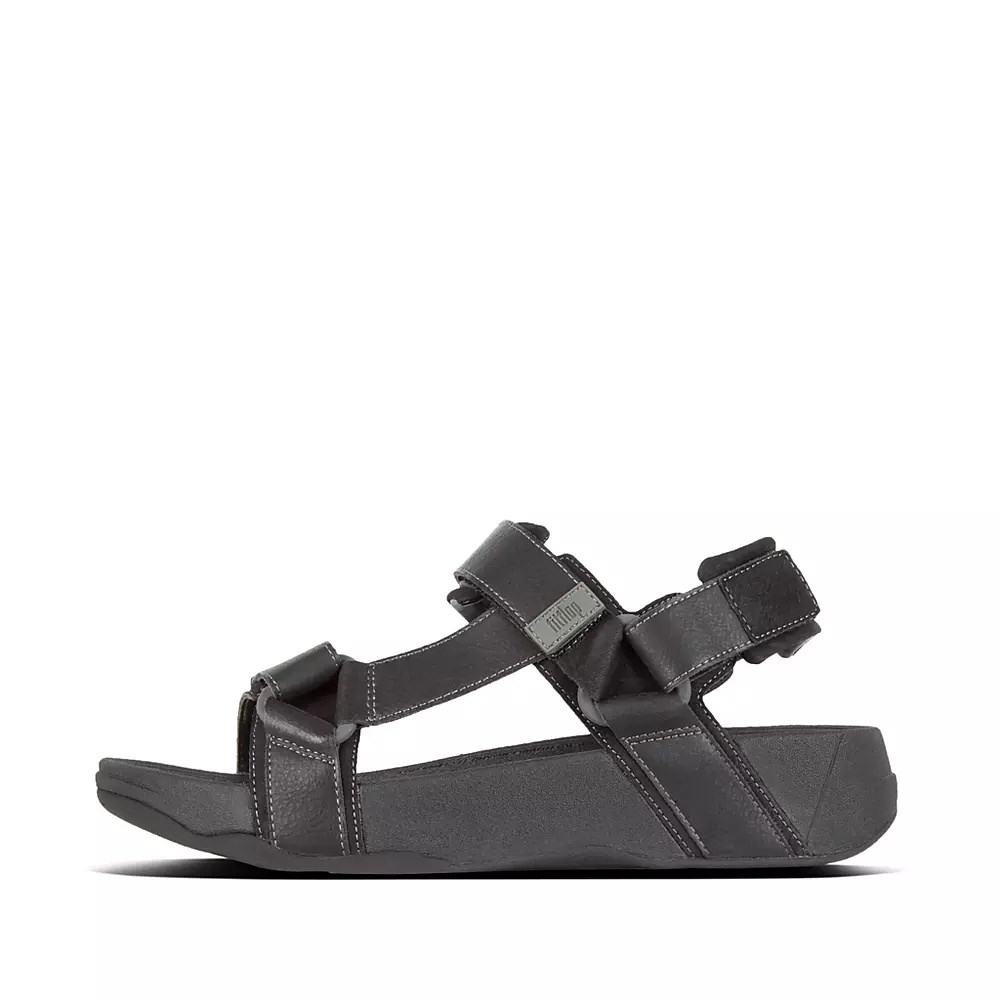 Fitflop RYKER Back-Reima Sandaler Herre Svarte | 862407-C