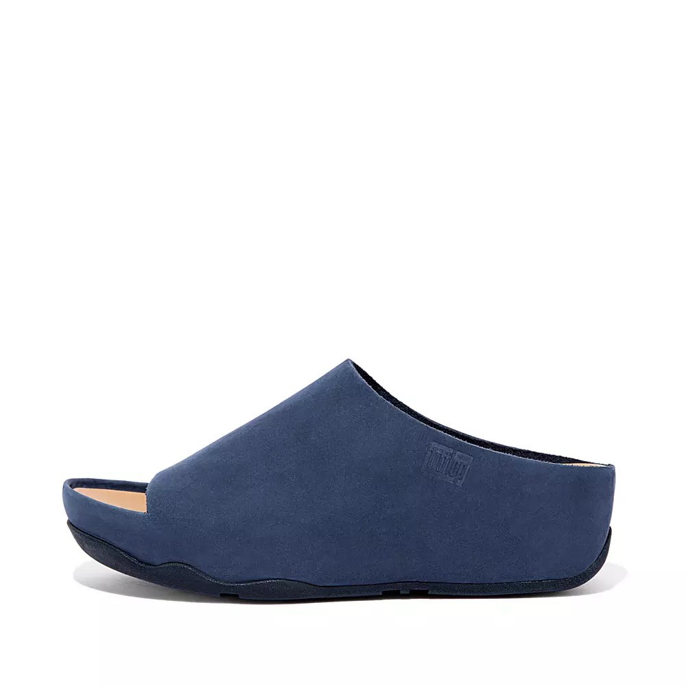 Fitflop SHUV Nubuck Badesandaler Dame Marineblå | 816904-X