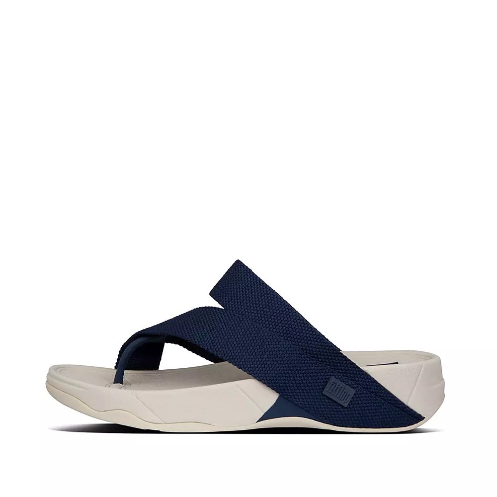 Fitflop SLING Weave Tå-Post Sandaler Herre Marineblå | 631804-V